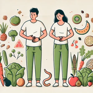 A man and woman who needs the MRT Test to understand their food sensitivities. 