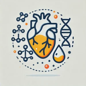 health heart representing the cardio iq lipid panel cholesterol blood test.