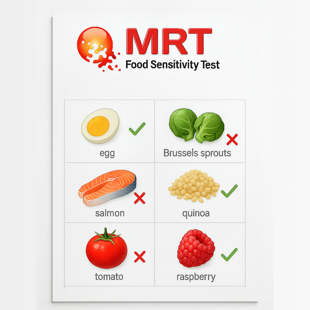 The MRT Test is unlike other food sensitivity test. Know what foods to avoid now.